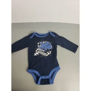 Harry Potter Future Ravenclaw Baby Bodysuit Navy Blue Long Sleeve 3-6M 02C7165RY